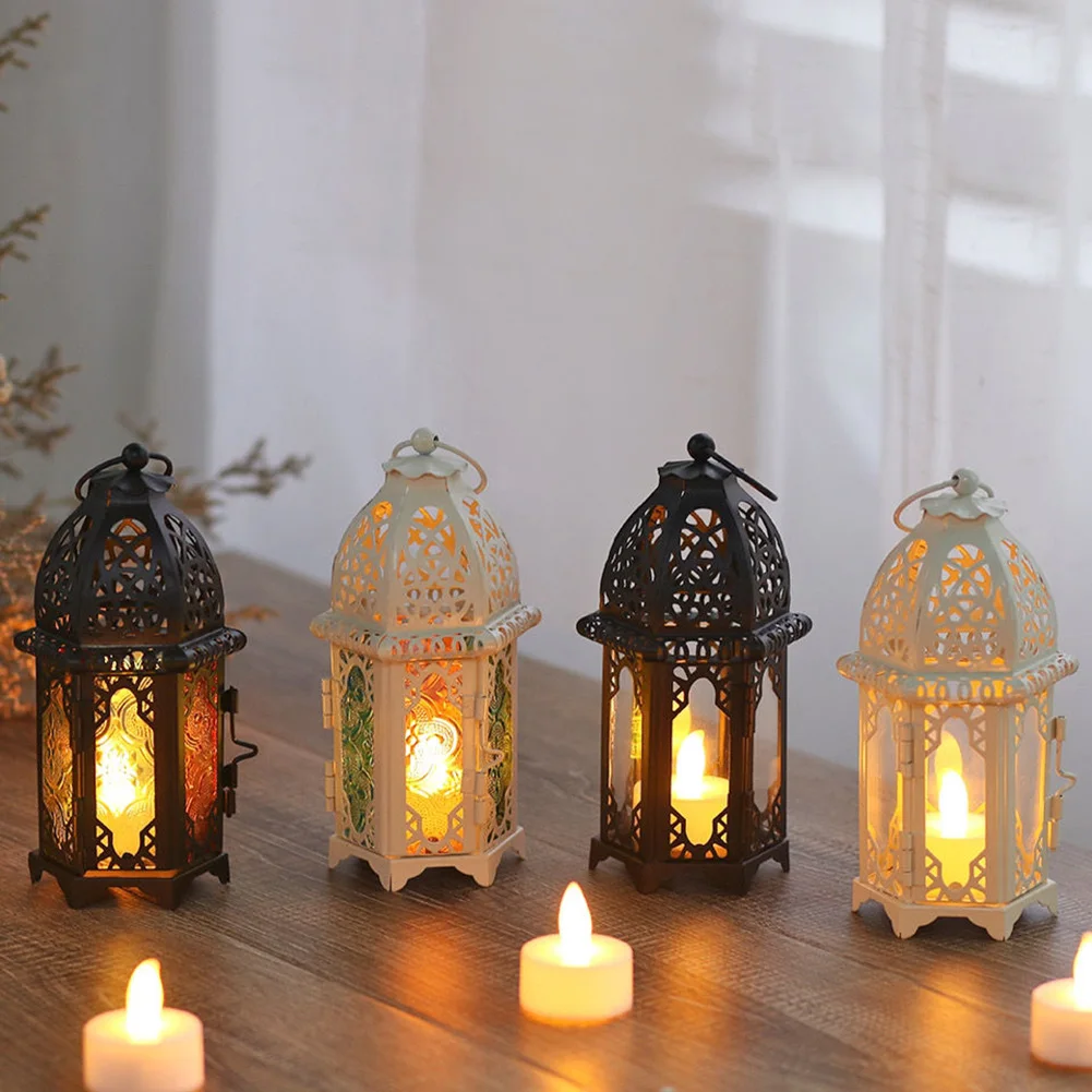 Moroccan Lantern Tea Light Lamp Votive Candle Holder Hanging Home Wedding Decor 