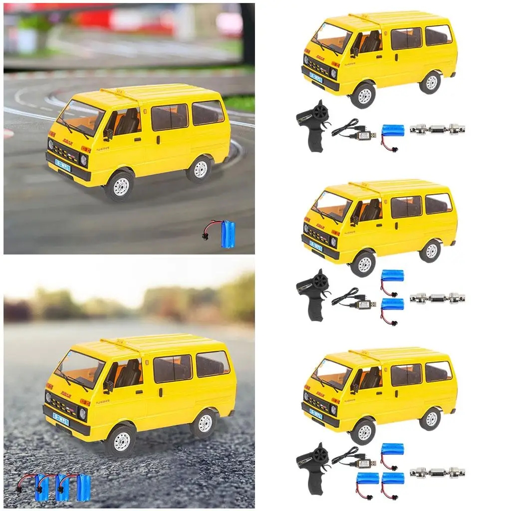 1:10 RC Truck Toys-- W/ Drive Shaft Small Plastic 2WD Electric Buggy Models Climbing Trucks, for WPL D42 D12 Kids Boys Toddlers