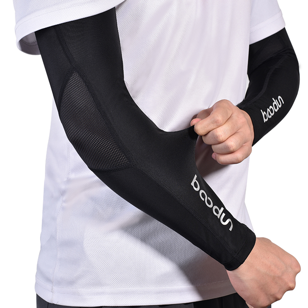 Outdoor Sports Ice Cooling Arm Sunscreen Sleeves Sunblock Cooler Protective Sunblock Cooler for Cycling Basketball Running