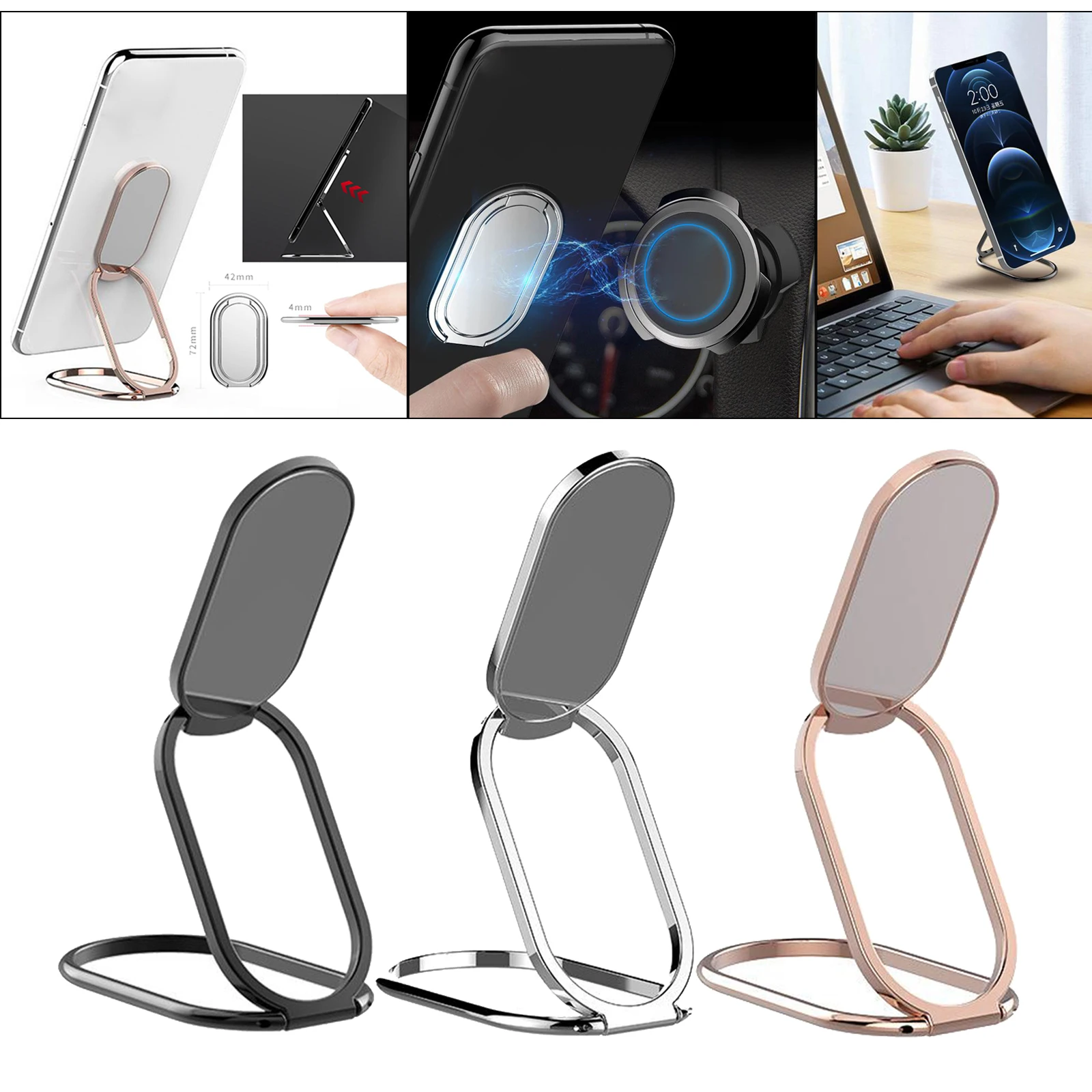 Ultra Thin Mobile Folding Stand