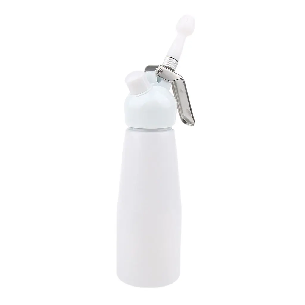 Aluminium Alloy Butter Foam Cream Whipper Dispenser Coffee Dessert 0.5L, Solid, Food Grade