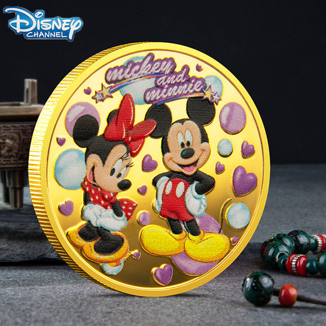 Disney Collection Coin | Commemorative Coins | Mickey Mouse Coins | Mickey  Collection - Non-currency Coins - Aliexpress