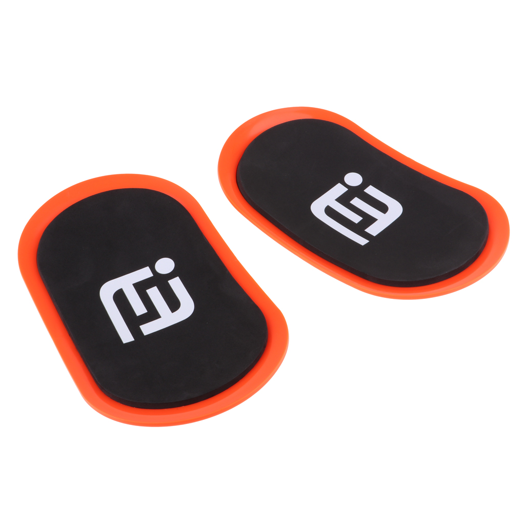 2 Count Yoga Core Slider Disc Trainer Strengthen Muscles Fitness Gliding Gym Sliders for Home Training