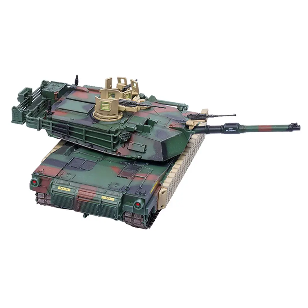 1/72 Scale Alloy Tank Model Toy Christmas Gift Boys Toy Collection Building Bricks Static Model for Tabletop Home Decoration