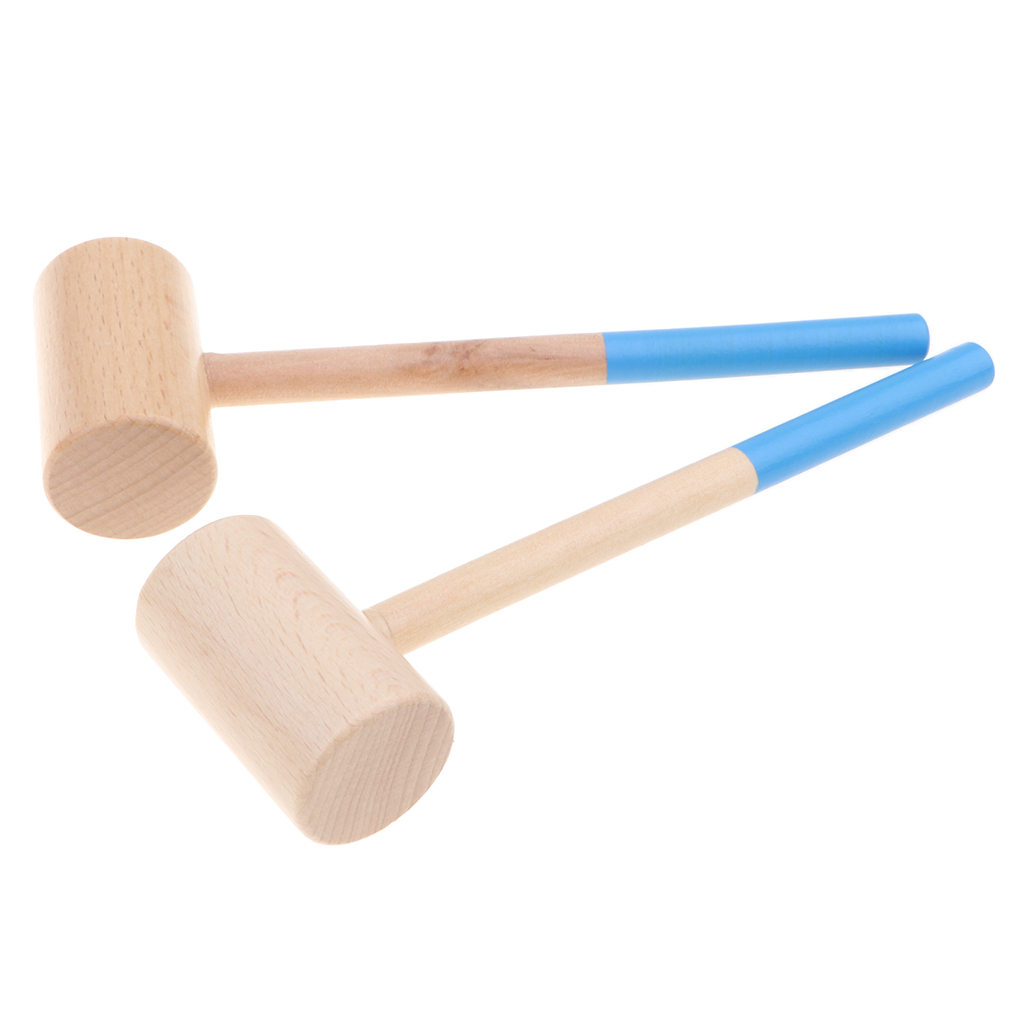 Wooden Bus Vehicles Pulling Car Knockout Ball Game Kids Baby Toy Play Fun