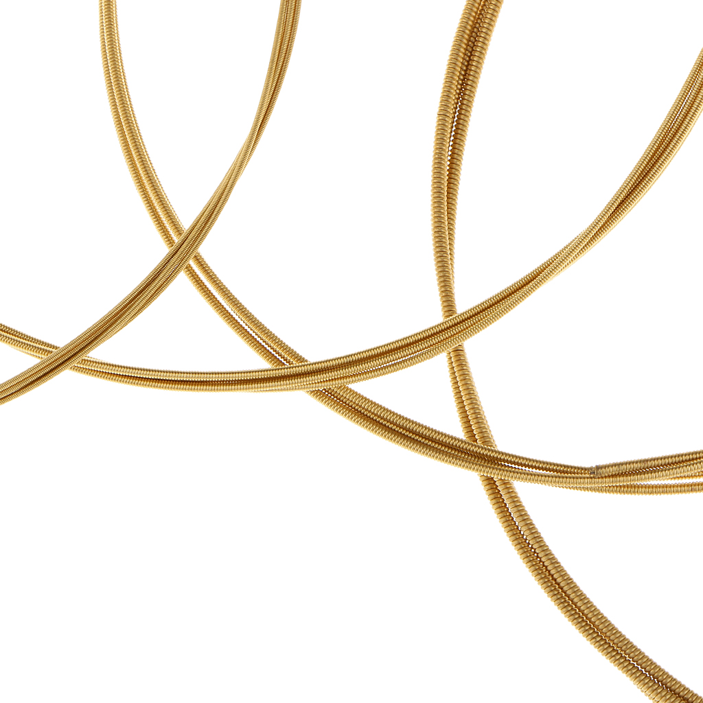 6pcs Golden E-B-D-G-A-E String For 38-41Inch Acoustic Guitar Accessory