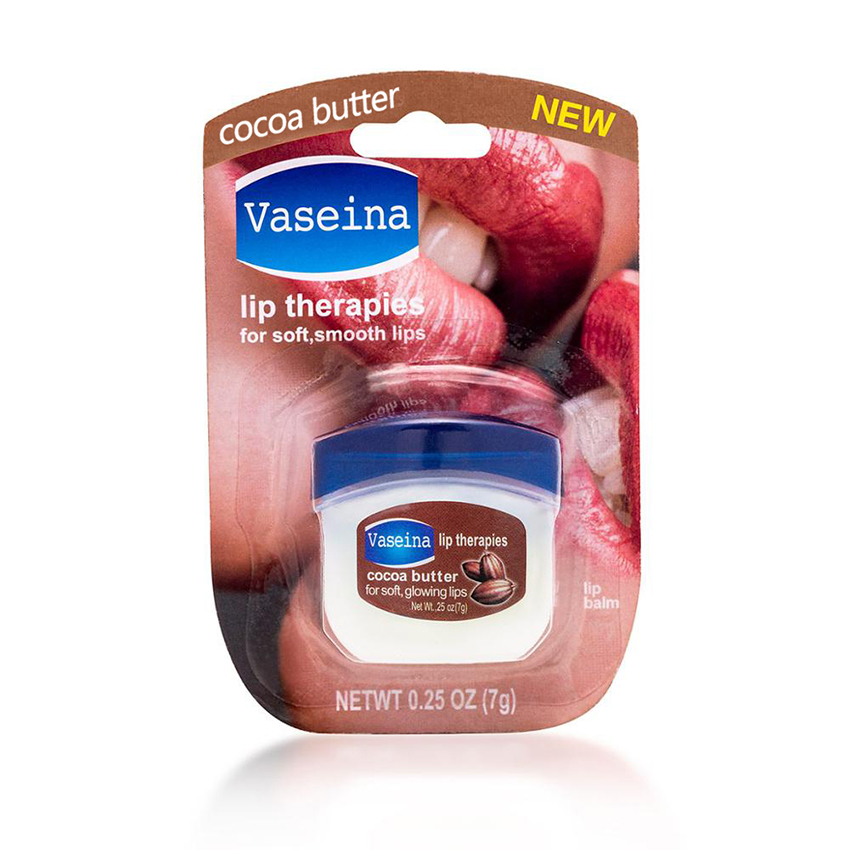 Vaseline Lip Balm Moisturizing Lipstick Base Moisturizer Makeup Natural Plant Anti-Cracking Long-Lasting Petroleum Jelly LipCare