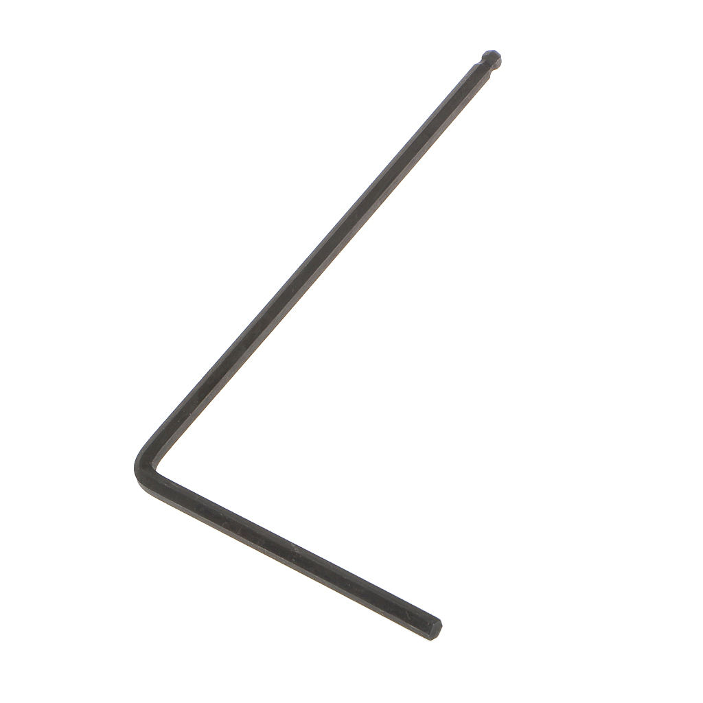 12.4*7.4cm Ball End  Rod Tool L-shape Adjustment Allen Guitar Wrench for  Guitar