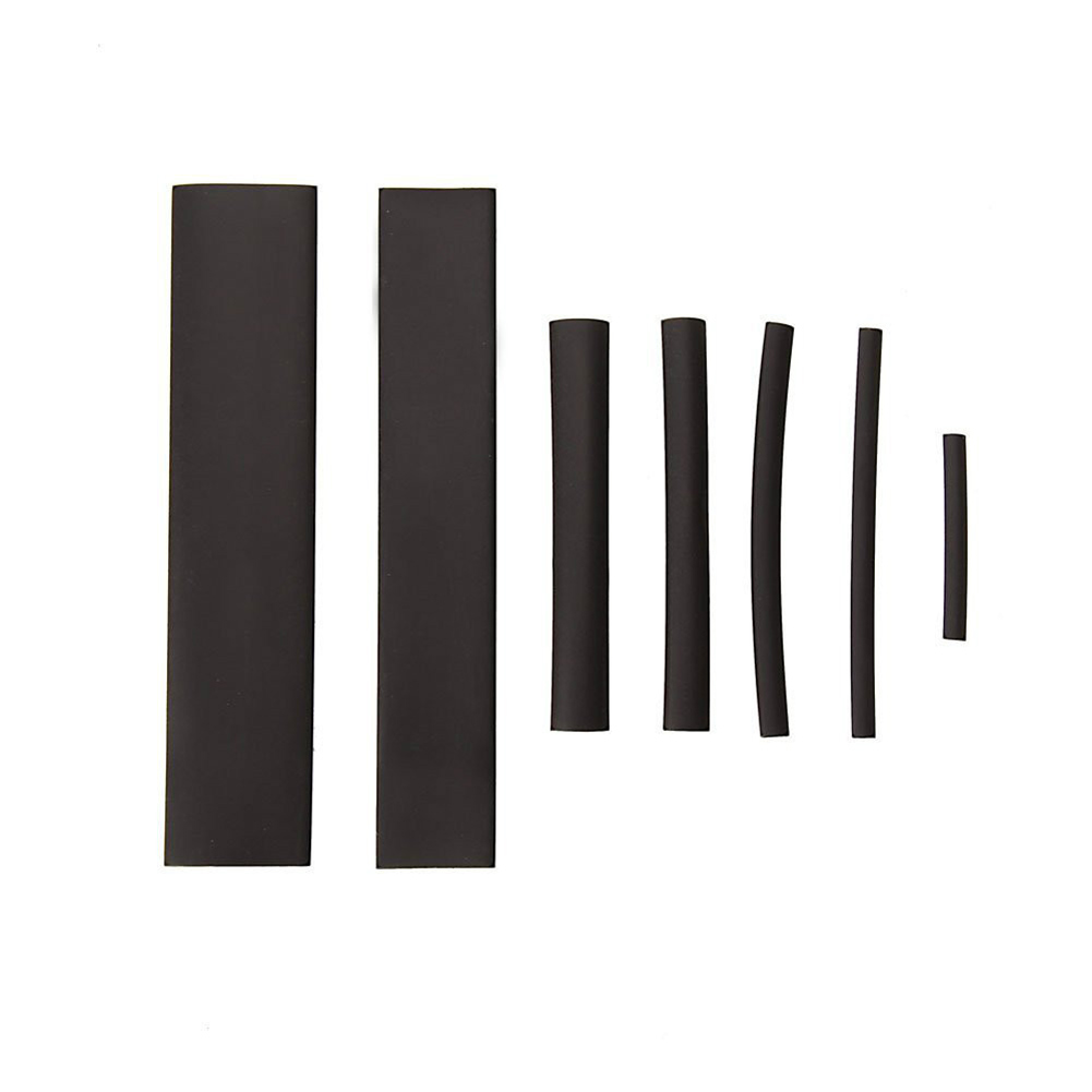 Conjunto de Tubulação Pces Preto Calor Psiquiatra Fio Cabo Tubo Manga Envoltório Heatshrink 150 4 Renovação da Casa