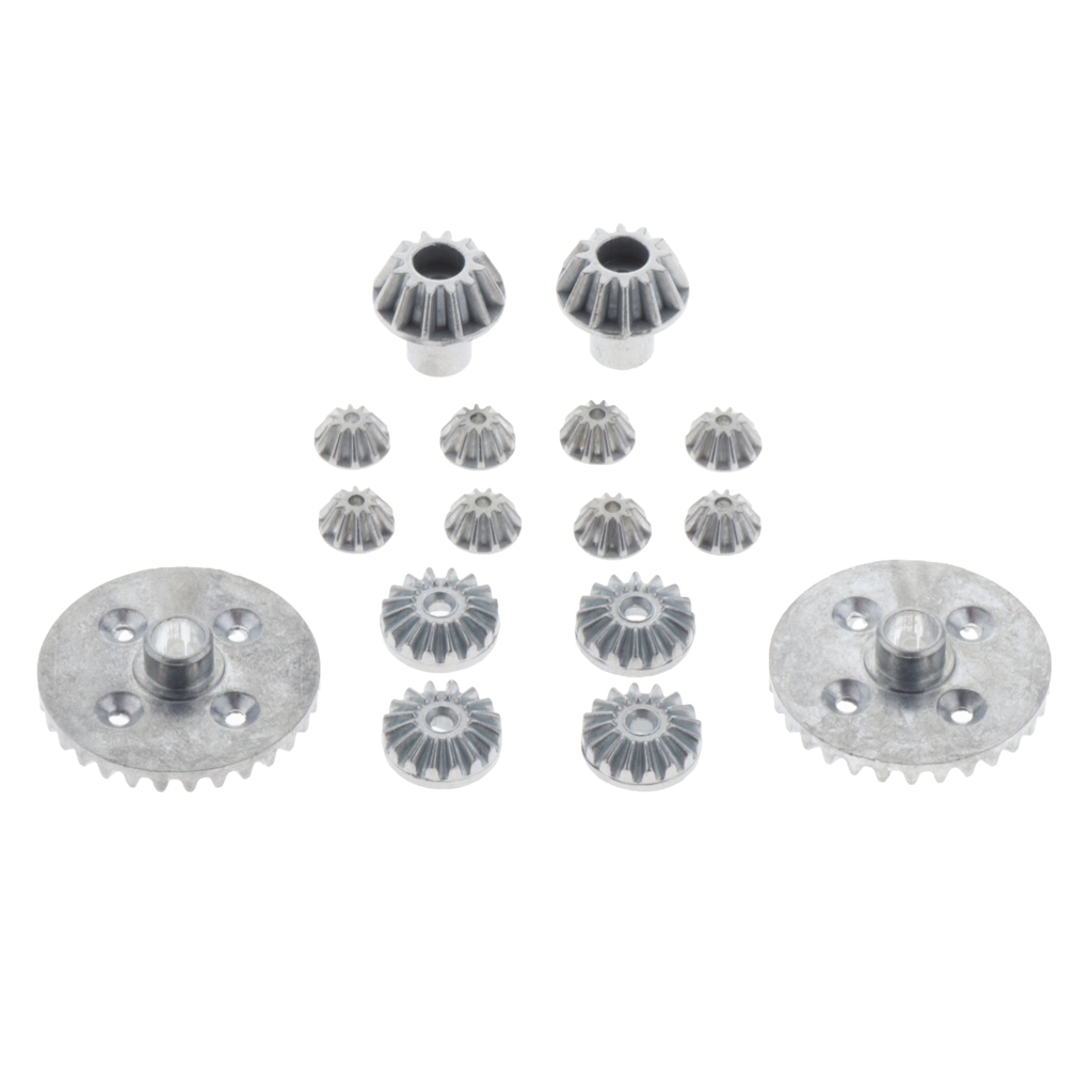 16Pcs 1:14 Model Differential Gears Planetary Gears Accs Kit for 144001