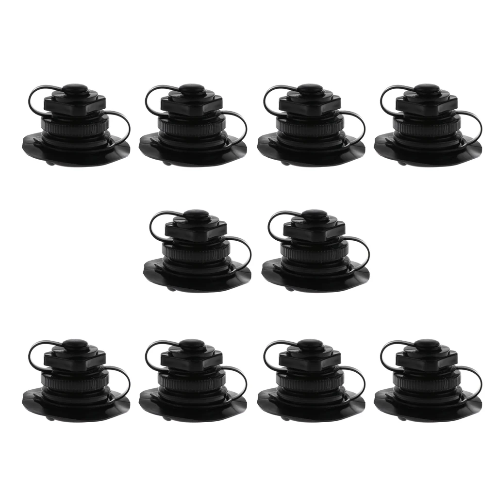 10 Pieces Air Valve Cap Replacement For Inflatable Boat Kayak Mattress