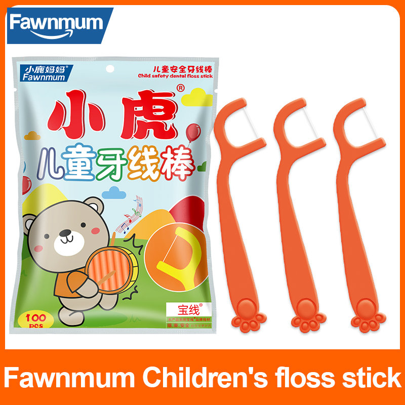 Best of Fawnmum 100Pcs Little Bear Dental Floss Picks Interdental Brush Cute Animal For Teeth Cleaning Oral Hygiene Portable Toothpicks Reviews & Tips