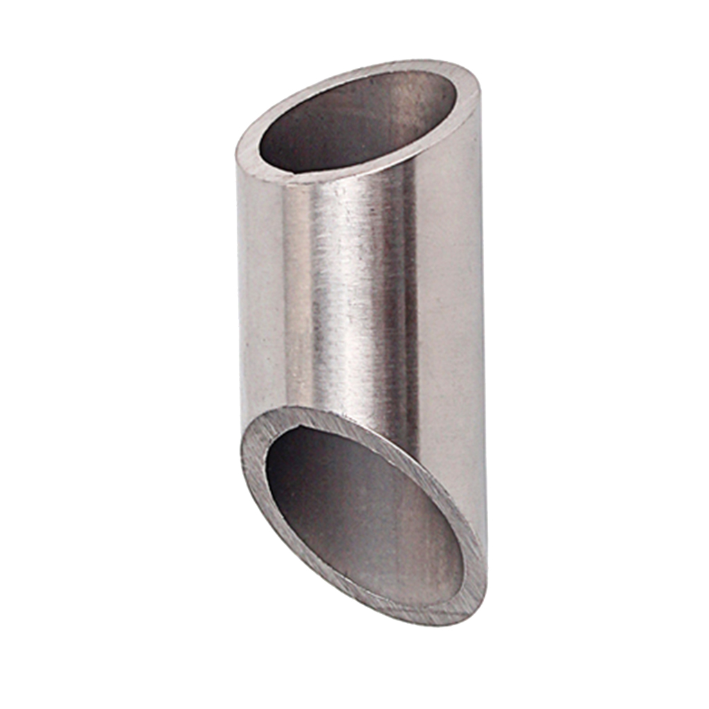 Stainless Steel Guitar Slides - Medium Bevel 60x25mm - 