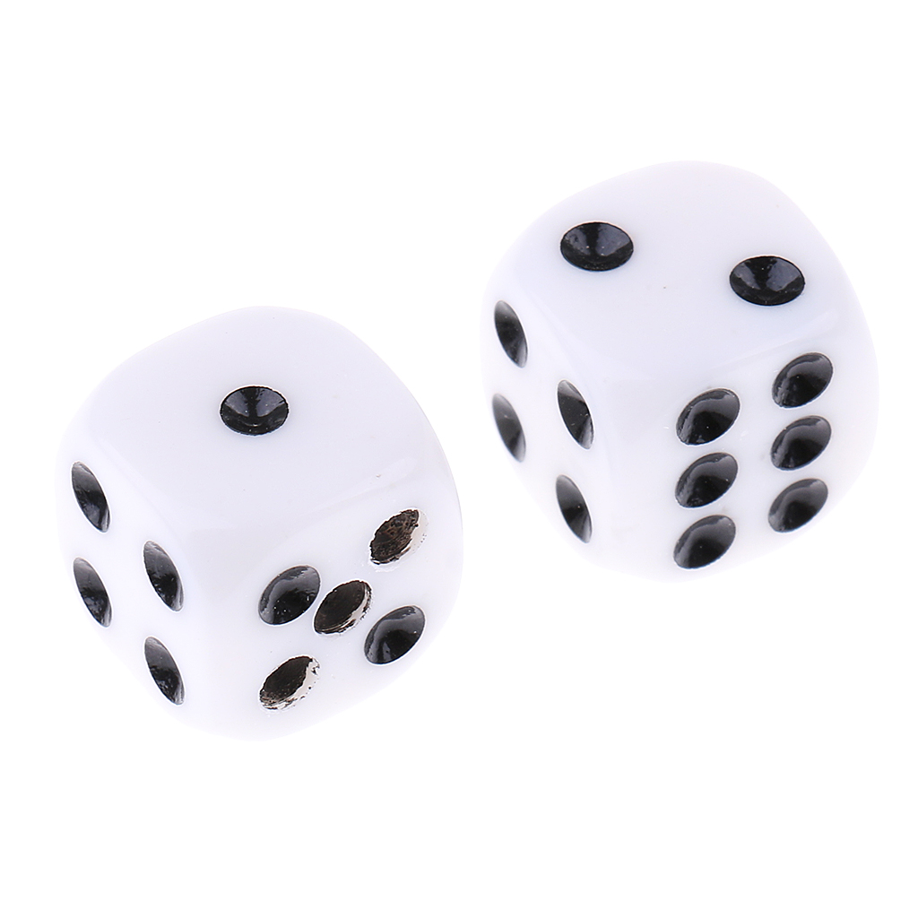 2pcs Deluxe Forcing Dice Russian Dice Magic Tricks Props Classic Toys