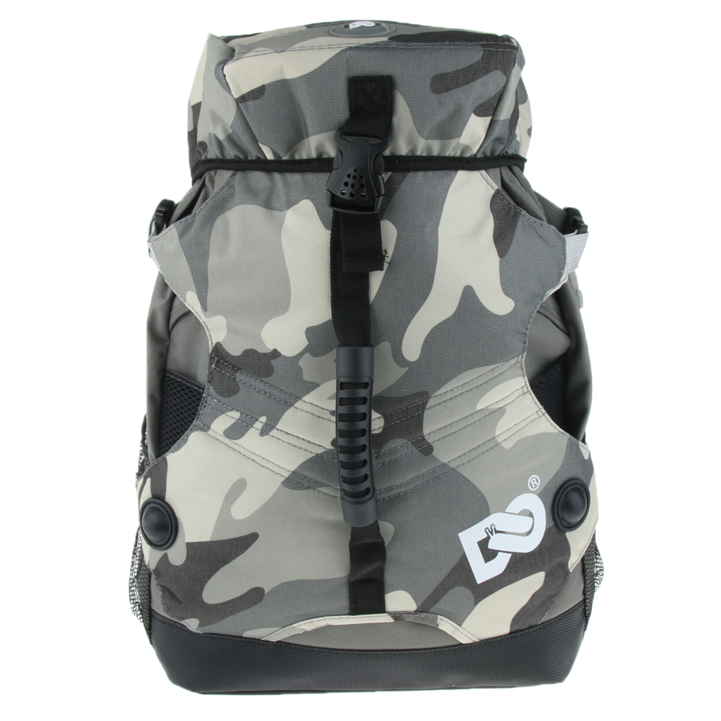 Adjustable Padded Shoulder Strap Quad Skate and Inline Skate Sport Backpack