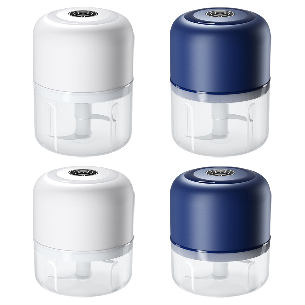 Wireless Small Electric Garlic Chopper Cutter Food Processor Fruits Baby Food Pepper Ginger Meat Chili Crusher Cutting Shredder