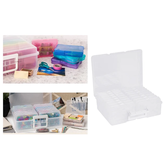 1pc Photo Storage Boxes Photograph Picture Album Organiser Craft Container  For Jewelry Tools Screws Storage Box - AliExpress