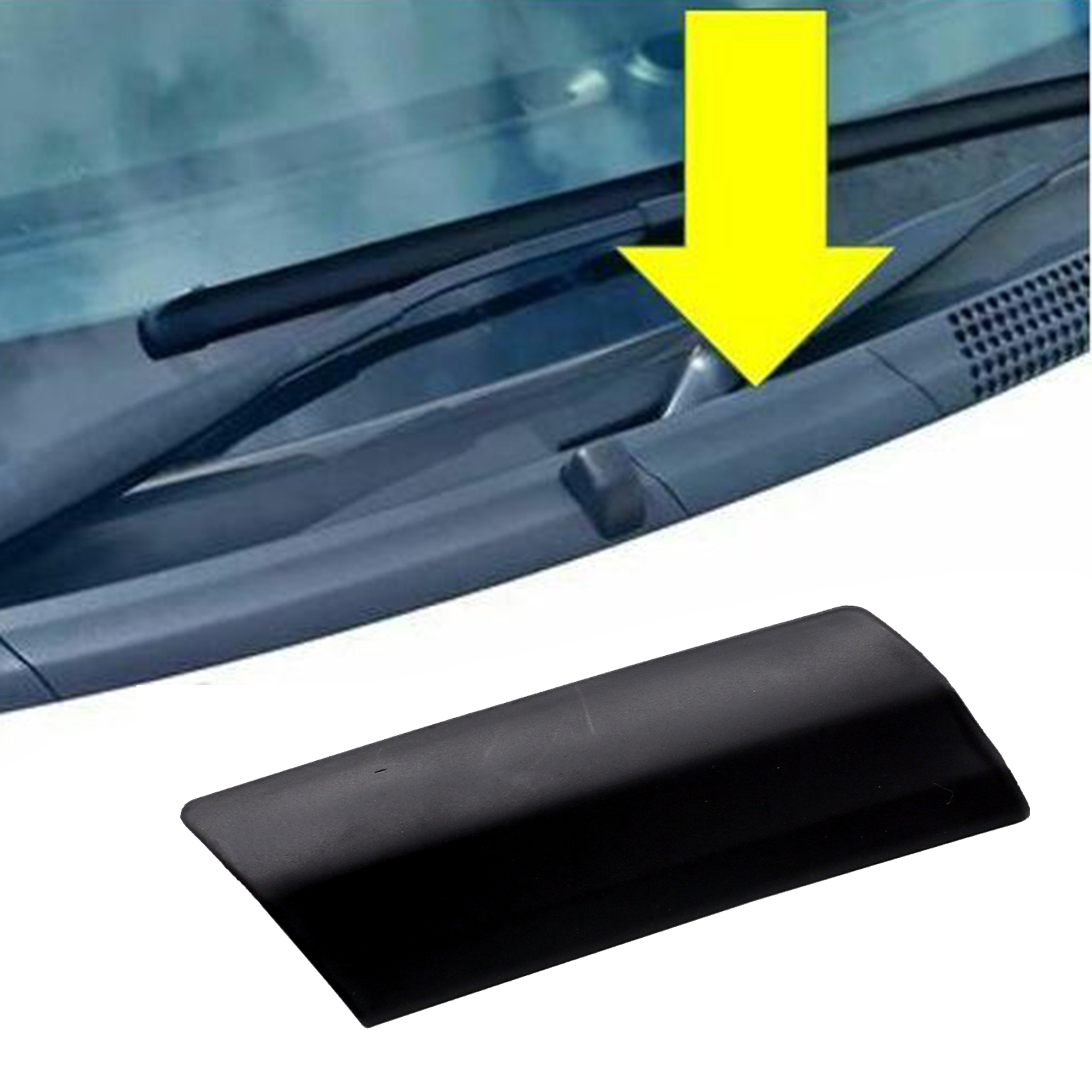 Auto Wiper Scuttle Panel Trim Protective Cover Left 735452714 for Fiat 500 ,Easy Install