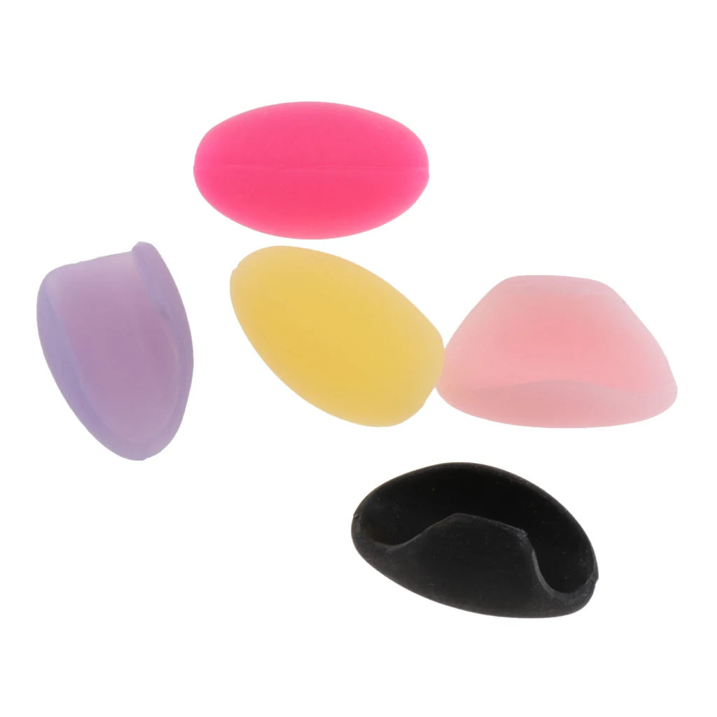 Lots 5 Flute Silicone Thumb Rest Palm Risers Pads Finger For Flute Accs