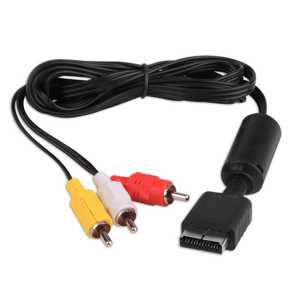 Title 3, 1PC Audio Video AV Cable Cord Wire to 3 RCA TV ...