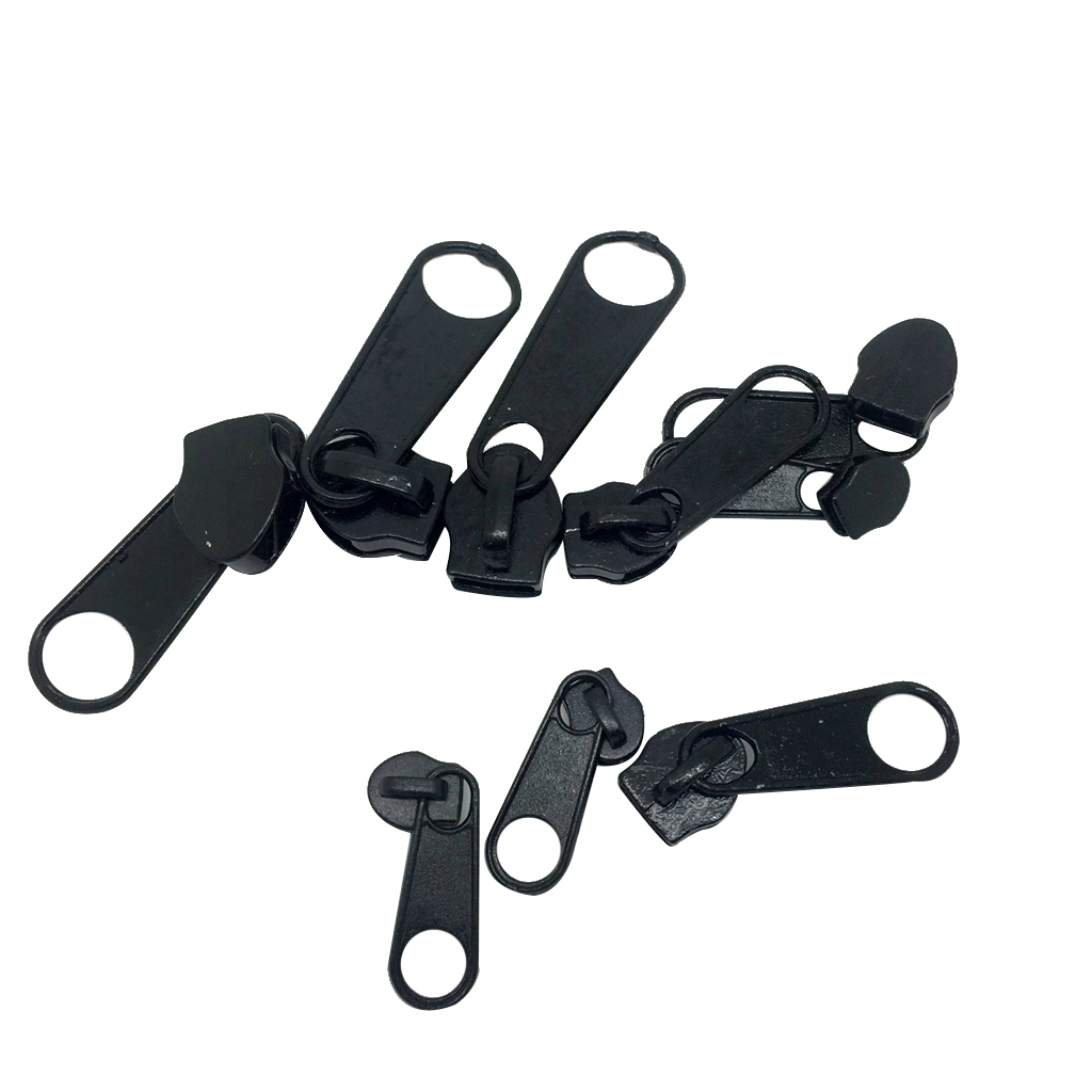 9pcs New Metal Fix Zipper Zip Sliders  Instant Repair Kit Replacement