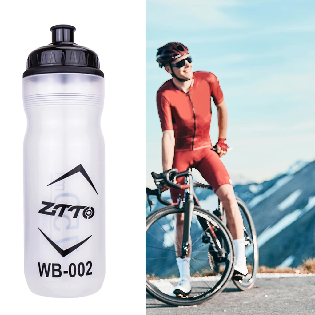 Bicycle Water Bottle Valve 26oz Cycling Bottles Sport Gym BPA Free Bottle