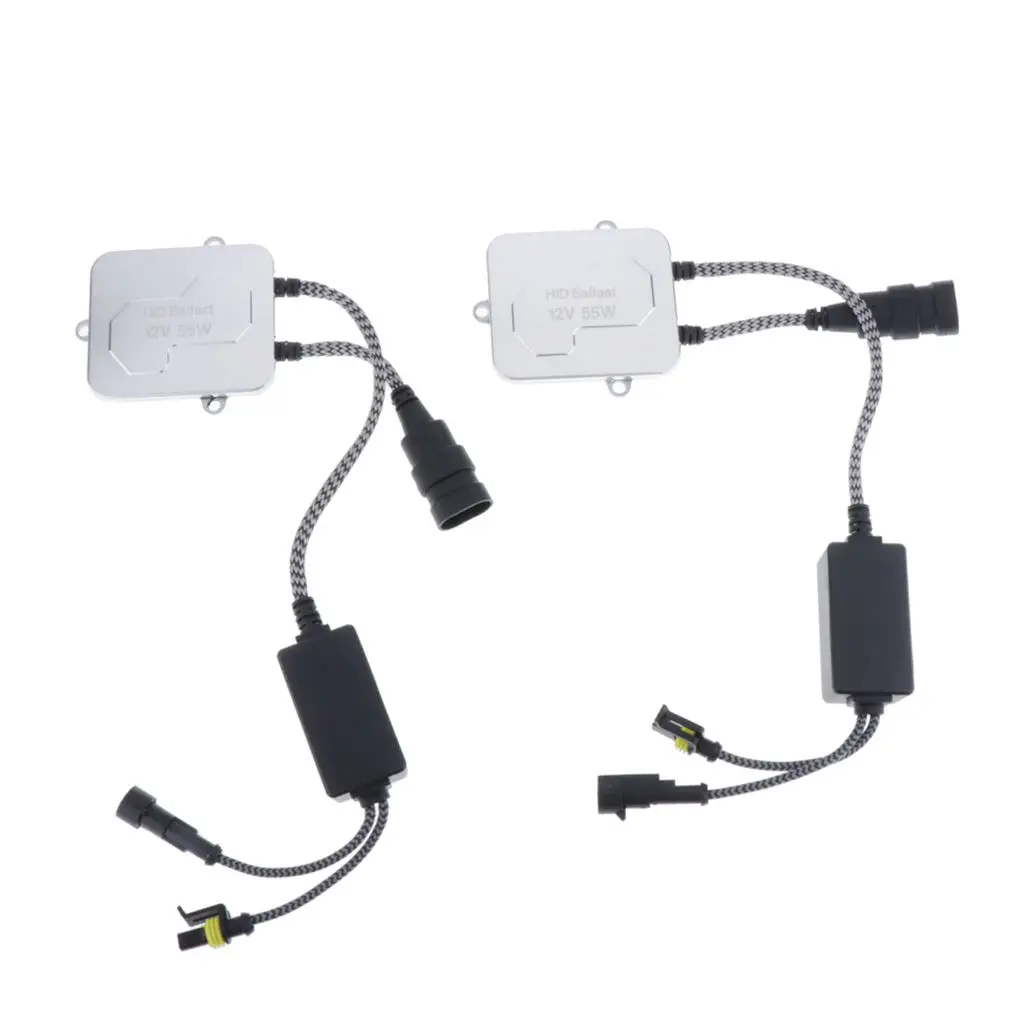 2 Pair 12V 55W  Advanced Automotive Accessories Xenon HID Headlight Ballast for HID Conversion Kit