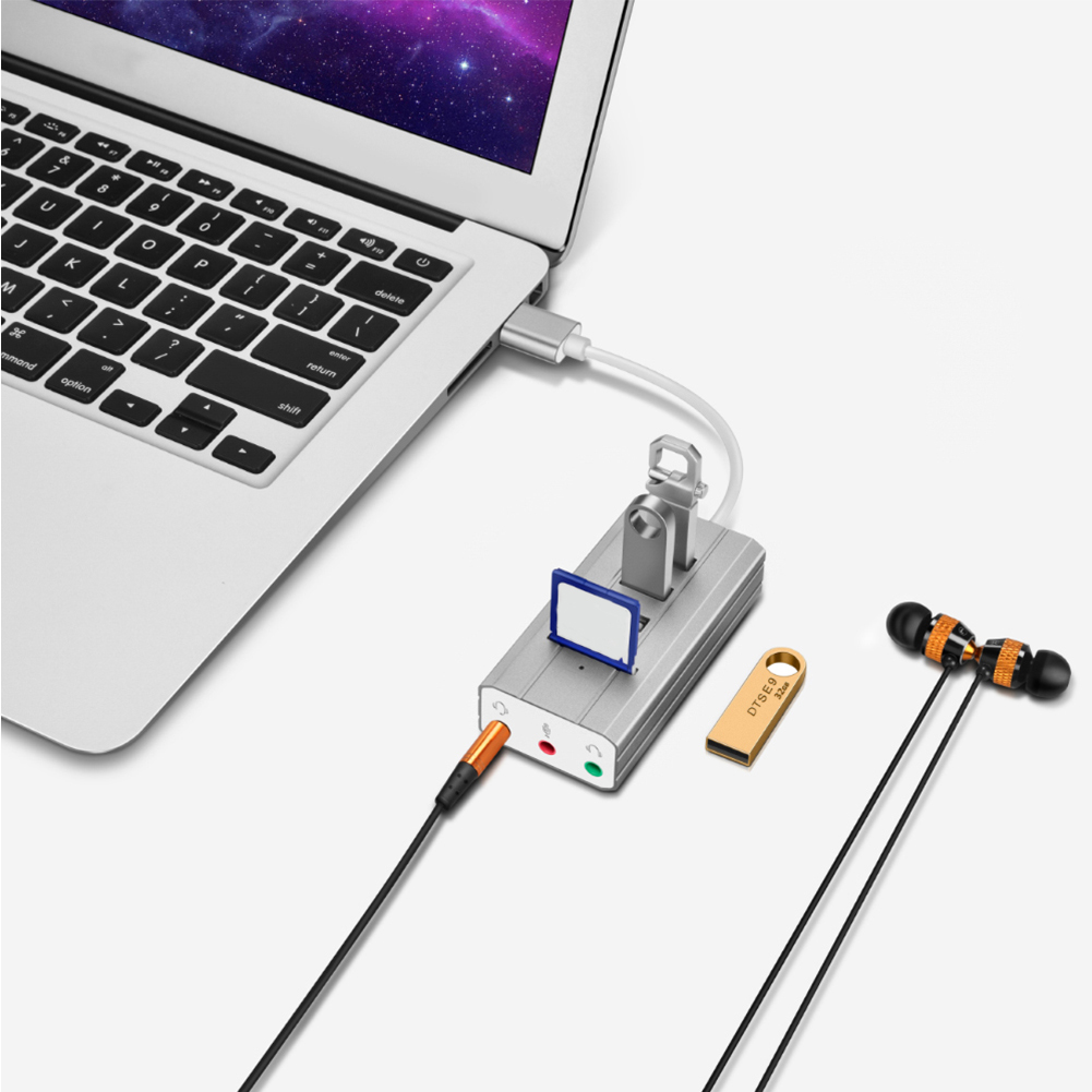 2021 Hubs Compact Converter Exterior Sound Card