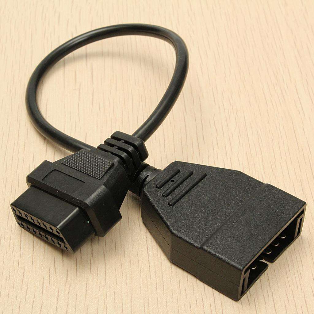 12 Pins OBD1 Male To 16 Pin  Adapter Cable For GM Car Diagnostic Scanner