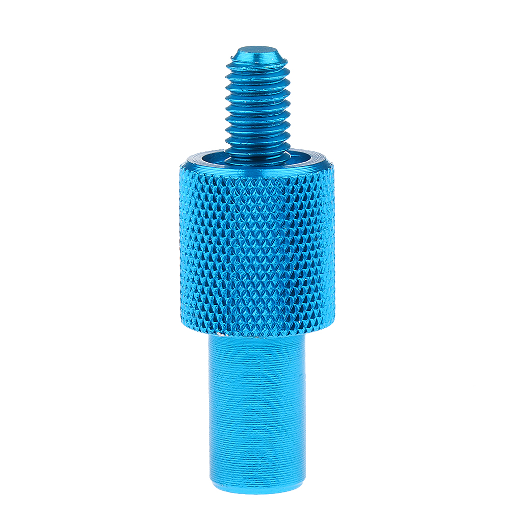 Aluminium alloy 8mm Fishing Rod Pod Connector Net Head Adapter Quick Release Adapter Connector Refit Parts