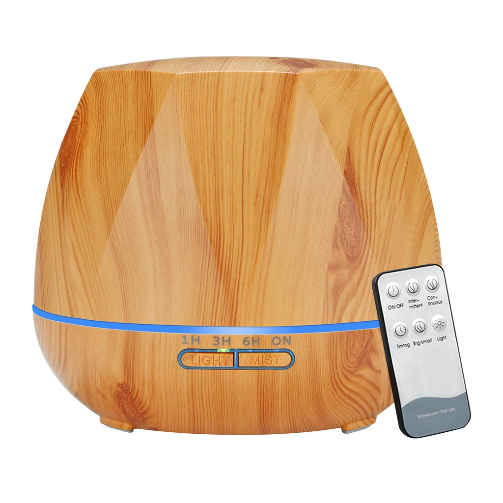 550ml Essential Oil Aroma Diffuser & Air Humidifier Purifier - LED Color Changing Light & Timer Settings