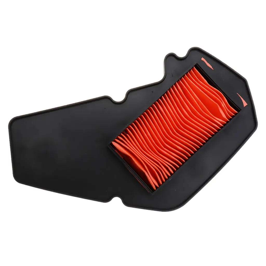 Red Set -Motorcycle Air Filter Element Cleaner Motorbike Air Filter Intake Cleaner System for  YAMAHA BWS 125 DD150E