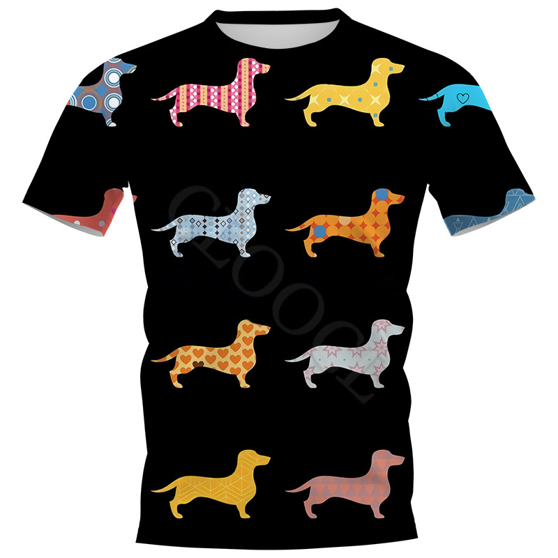 mens-dachshund-tshirt-3d-dog-print-short-sleeve-casual-top