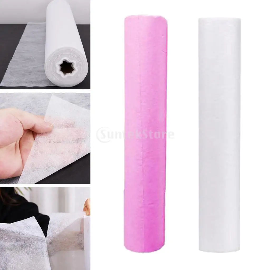 50Pcs Disposable Non-Woven Sheet, Salon Beauty Facial Bed Cover Roll for SPA