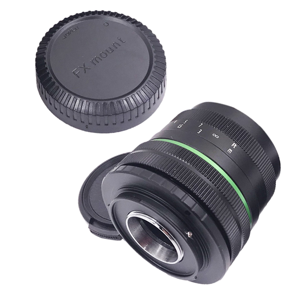 35mm f/1.6 Mirrorless Lens with C-FX Mount Cap Set For Fujifilm X-A1 X-T1 X-M1