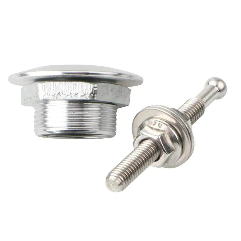 30mm Car Bonnet Pin Aluminum Hood Pins Quick Release License Plate Lock Clip