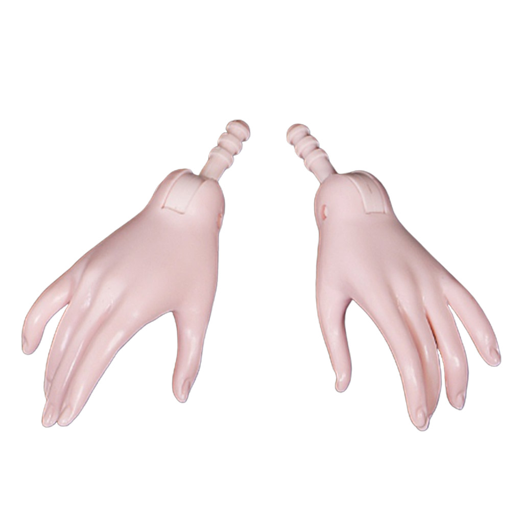 Plastic 1/3 Ball Jointed Doll Custom DIY - Movable Joints Dolls Hands for 60cm BJD Dolls DIY Making Body Parts - 3 Styles