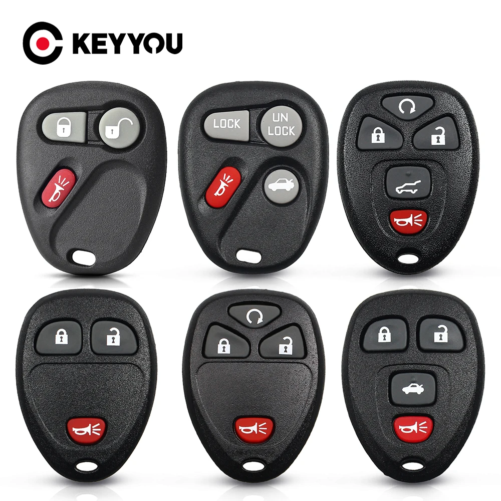 New Key Fob Remote Shell Case For a 2009 Hummer H3 w/ 3 Buttons 