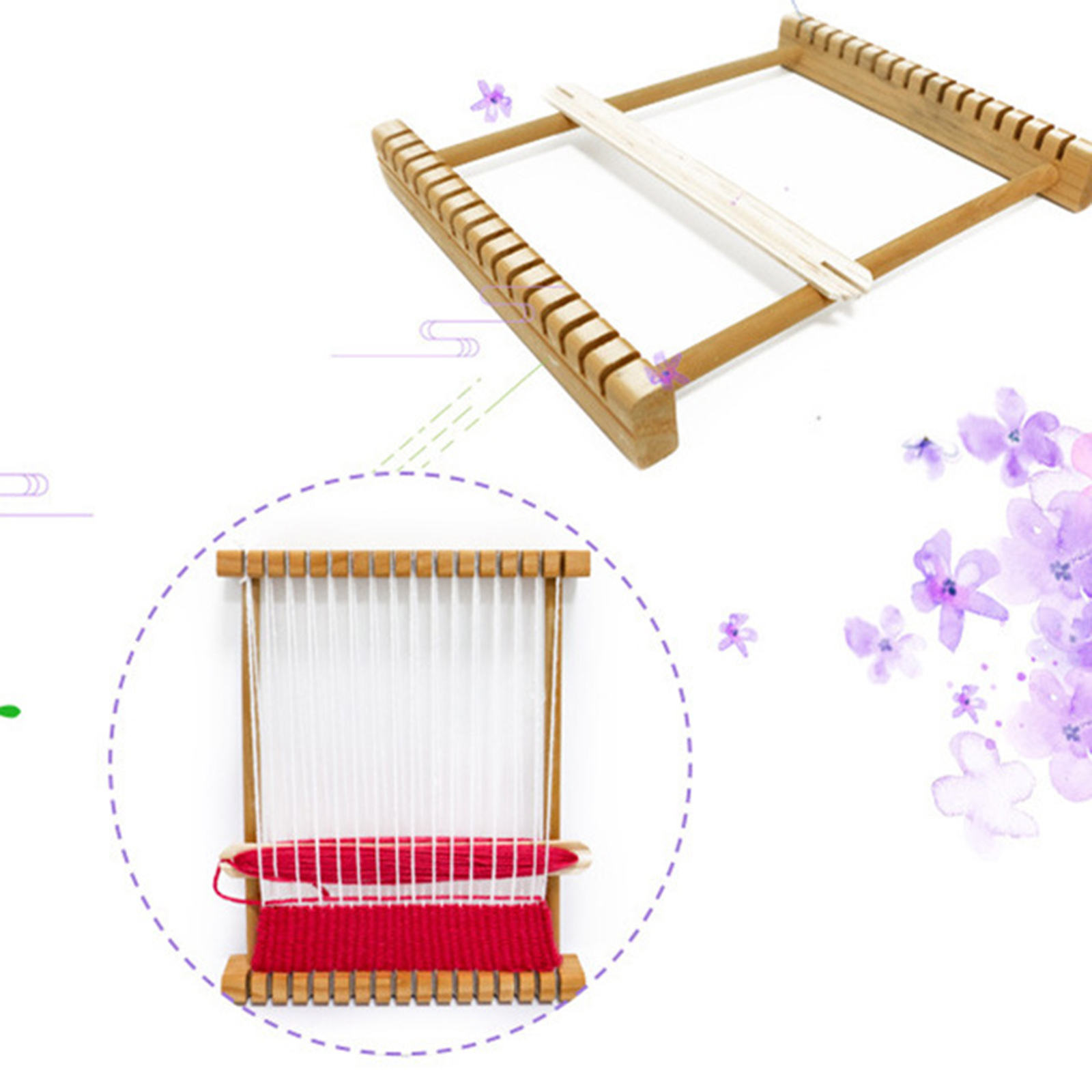 Arts & Crafts Wooden Loom Extra-large Wooden Frame for Holidays