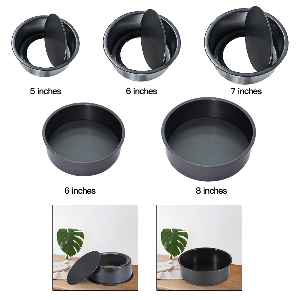 Removable Bottom Aluminum Alloy Chocolate Cake Pan Tin Baking Mold Mould