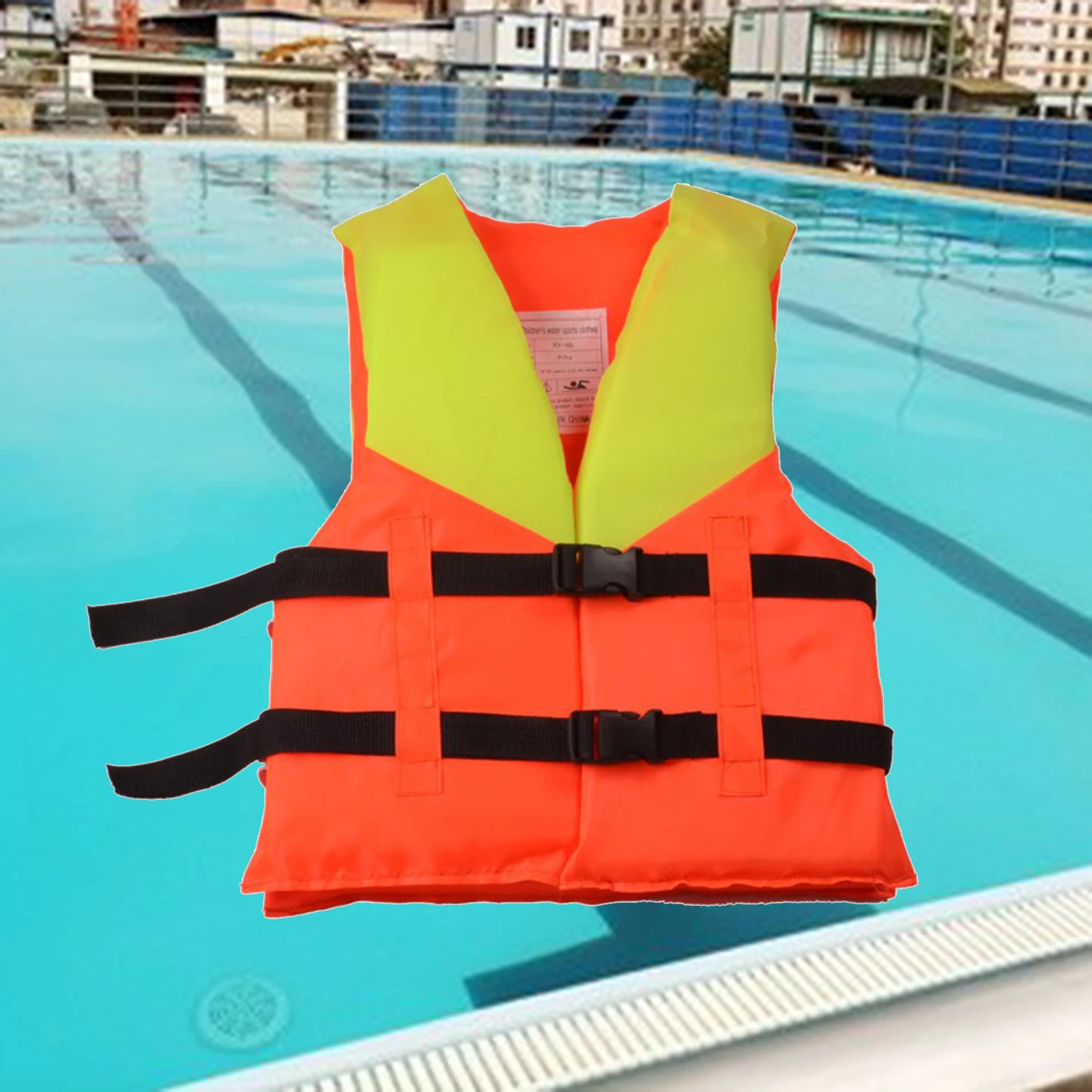 Buoyant Aid Swim Kids Childrens RED Swimming Vest 