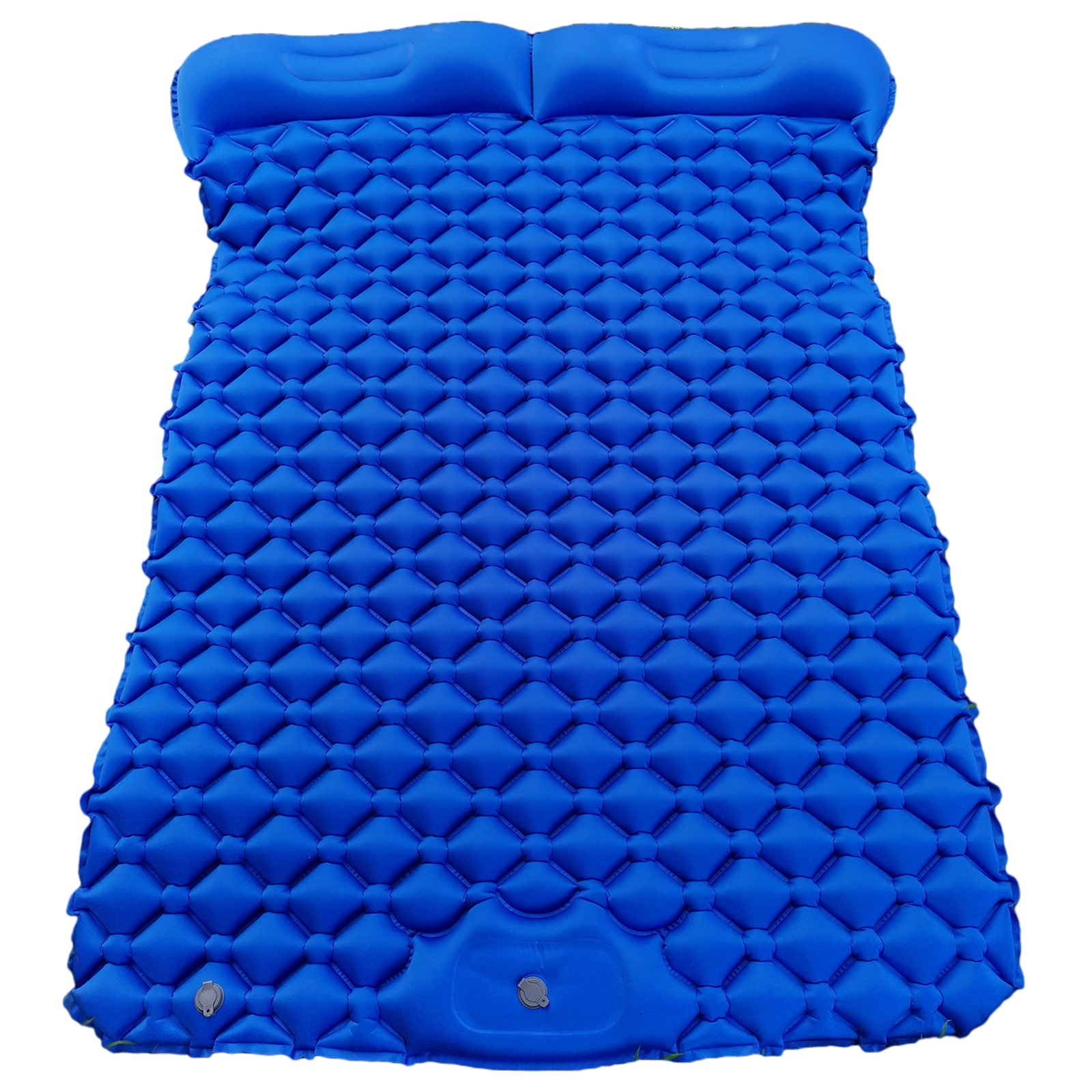 Double Sleeping Pad Travel Camping Inflatable Air Mattress With Pillow Inflating Roll Mat Compact Ultralight Sleep Mat