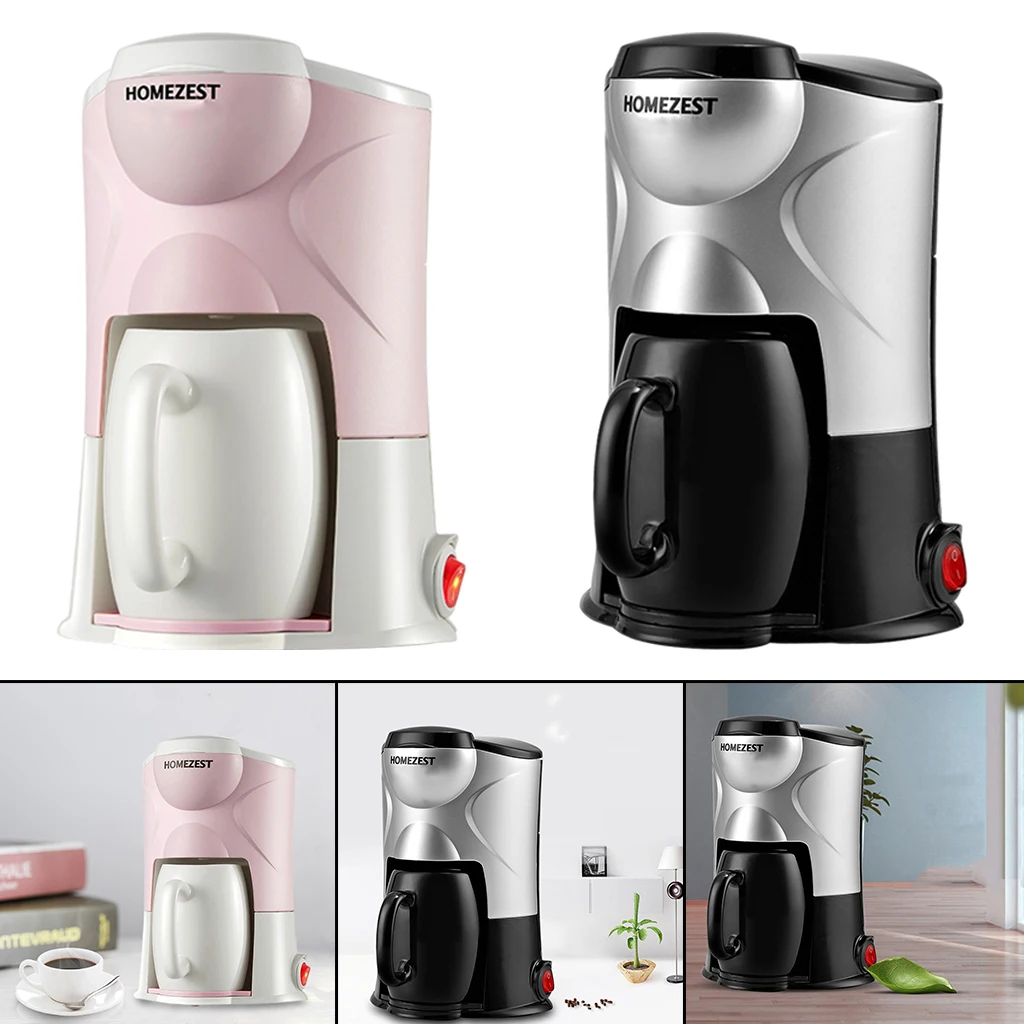 Portable Single K Cup Electric Coffee Maker, American Drip Coffee Maker, Tea Machine, Home, Office, Personal Use