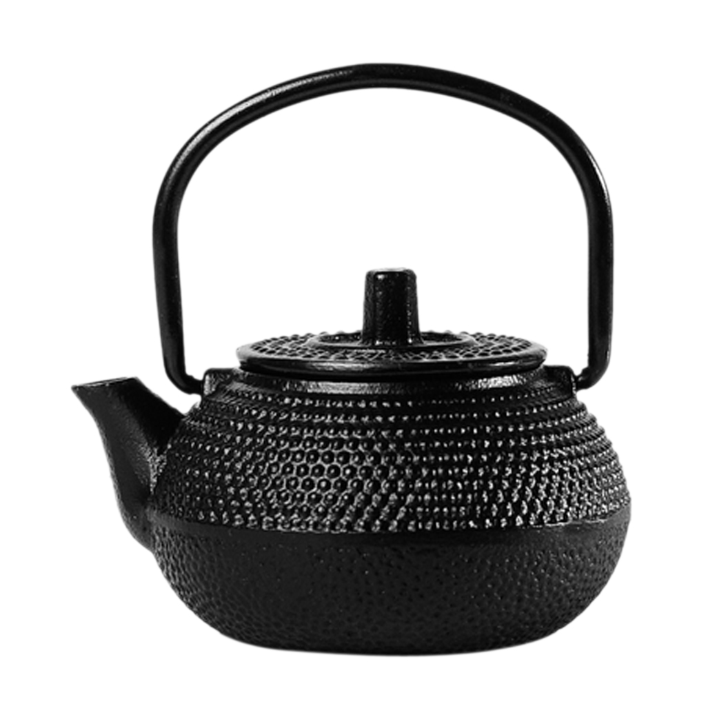 Mini Type Cast Iron Tea Kettle Teapot 50ml Great Gift or Tabletop Decor
