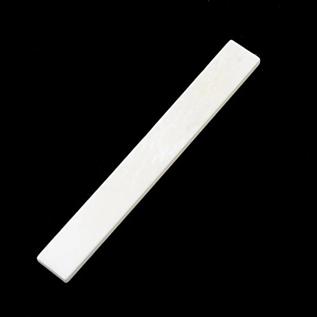 Pack of 6 Bone Nut Blank for Cigar Box Classical Guitar Bass DIY Instrument Accessories