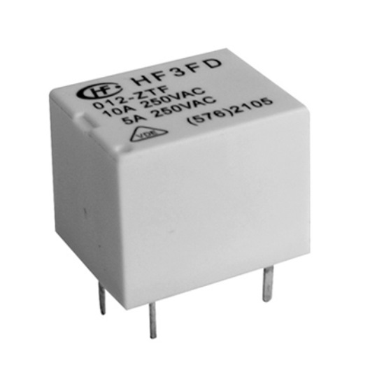 10 pçs lote HF3FD-012-ZTF hf3fd 012-ztf 12vdc 10a dip-5