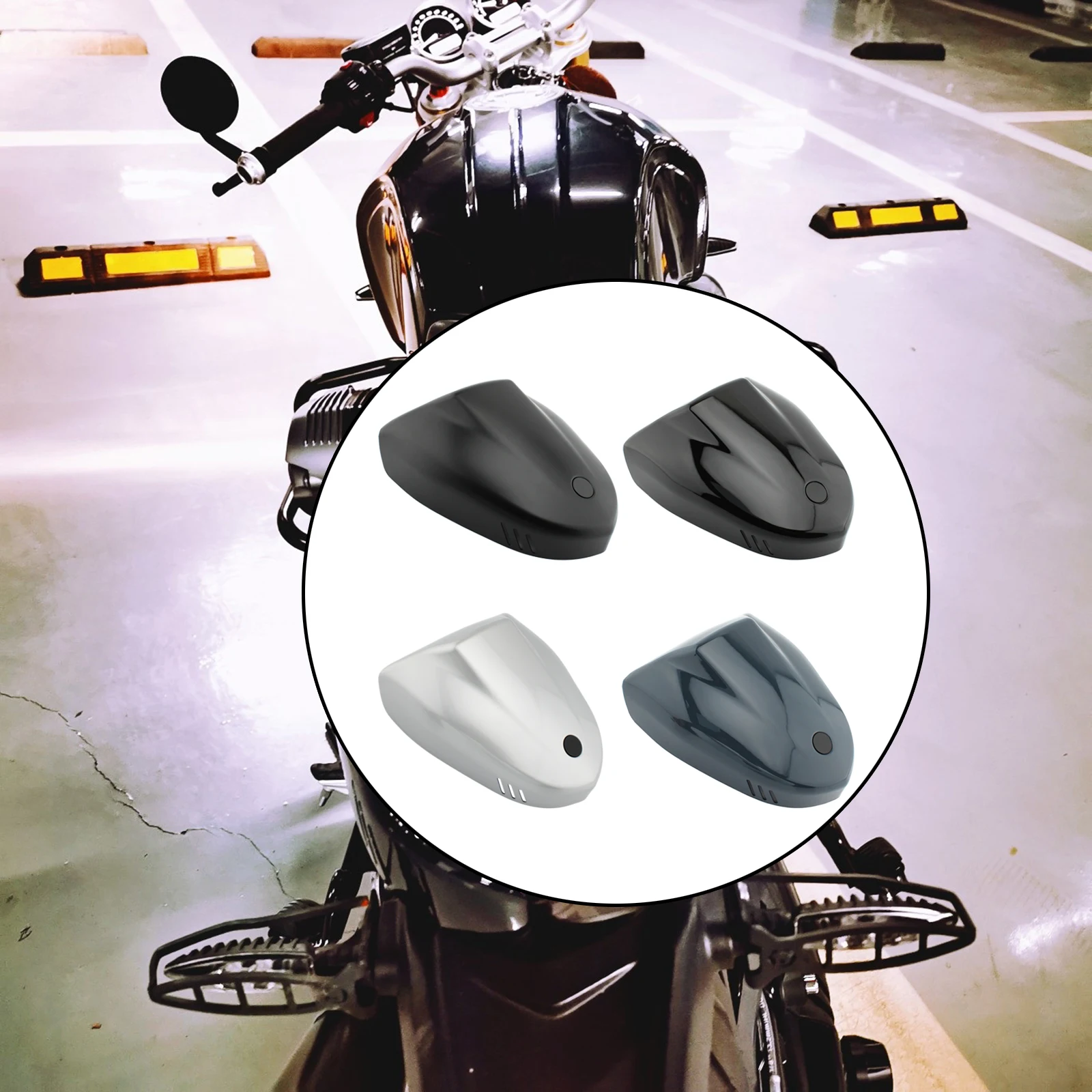 Durable Rear Seat Cowl Cover Waterproof Accessory Replaces Strong Plastic Spare Parts Fits for BMW R Nine T/5 2020-2021