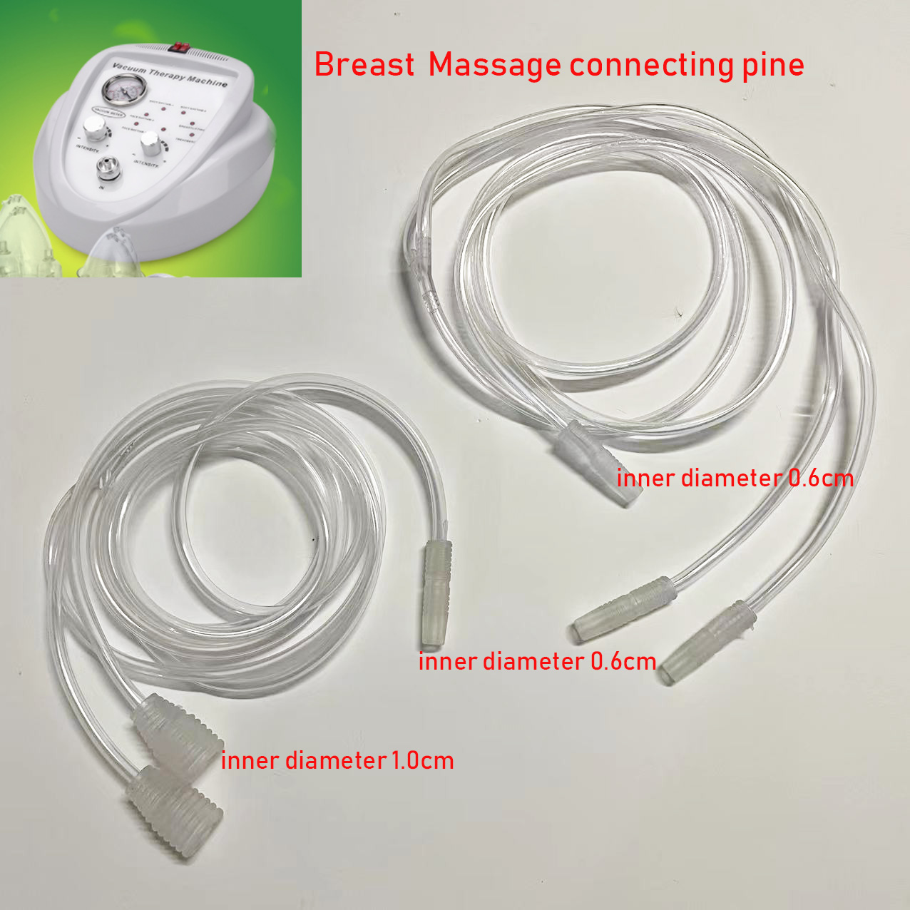 Best of Connecting Tubes For Vacuum Massage Therapy Machine Enlargement Pump Lifting Breast Enhancer Massager Cup Reviews & Tips