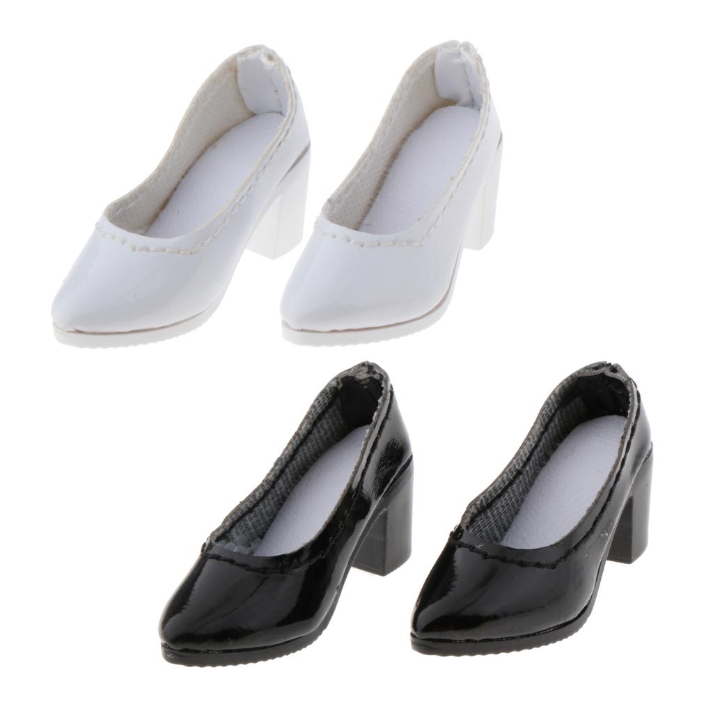 Custom 1/6 High Heel Shoes Accessories ABS Fits for 12inch Female Doll