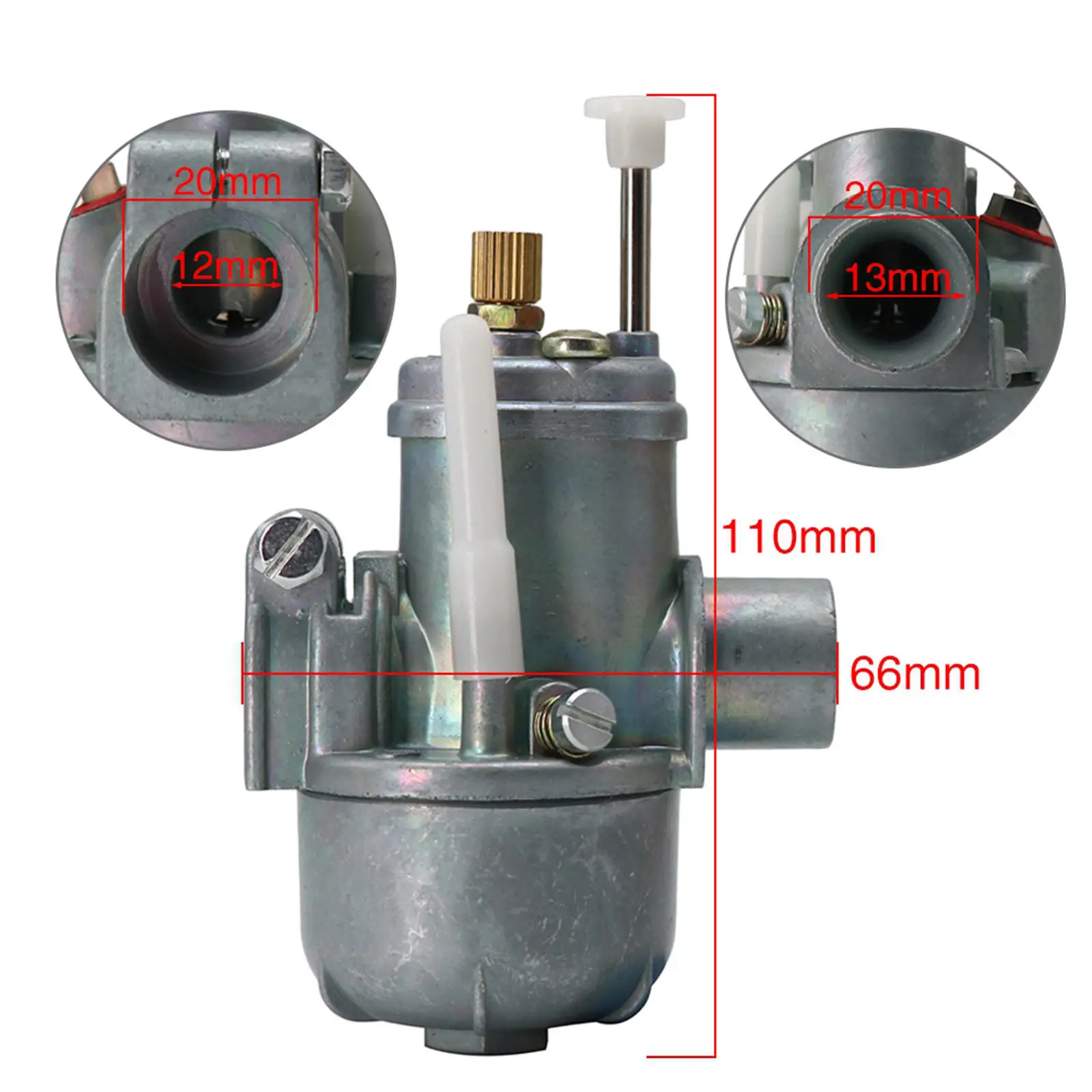 12mm Carburetor Bing Clone Replacement for Puch Maxi  Accessories